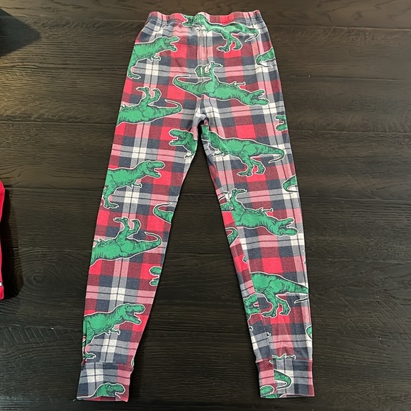 Christmas Tree Rex Dinosaur pajamas size 8 - Picture 6 of 6